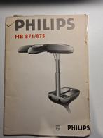 Philips opklapbare zonnebank philips hb 871/875, Witgoed en Apparatuur, Zonnebanken en Gezichtsbruiners, Zo goed als nieuw, Ophalen
