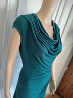 nieuw kleedje van terra di siena, Verzenden, Nieuw, Blauw, Onder de knie