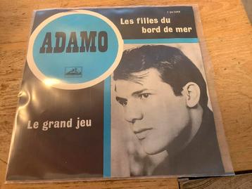 Adamo - Les filles du bord de mer 7" Single beschikbaar voor biedingen