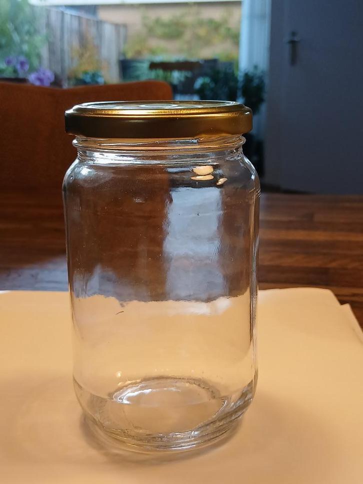Nieuwe inmaakpotjes 370 ml met deksel, Huis en Inrichting, Keuken | Potten en Pannen, Nieuw, Pot, Bus of Blik, Glas, Ophalen of Verzenden