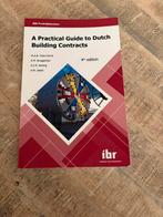 A practical guide to dutch building contracts, Boeken, Ophalen of Verzenden, Zo goed als nieuw