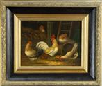 Mooie Hollandse schilderij circa 1950, Antiek en Kunst, Ophalen