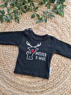 Kerst shirtje met lange mouwen • Maat 56, Kinderen en Baby's, Babykleding | Maat 56, Gebruikt, Jongetje of Meisje, Ophalen of Verzenden