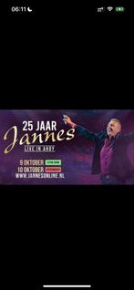 2x 25 jaar Jannes staanplaatsen voor as donderdag, Tickets en Kaartjes, Twee personen, Oktober