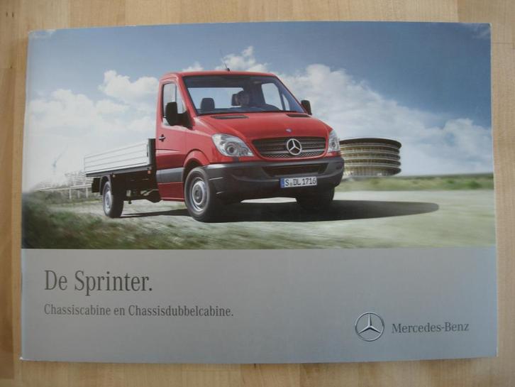 Mercedes Sprinter Brochure 2010, Boeken, Auto's | Folders en Tijdschriften, Zo goed als nieuw, Mercedes, Ophalen