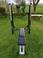 Squat rack wt40 plus verstelbaar bankje, Sport en Fitness, Fitnessmaterialen, Zo goed als nieuw, Ophalen