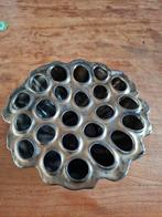 Lotusvaas des pots bronskleurig, Overige kleuren, Aardewerk of Porselein, Ophalen of Verzenden, Zo goed als nieuw