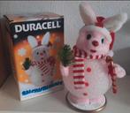 Vintage Duracell Kerstbal Konijn met licht en muziek 28cm!, Ophalen of Verzenden, Zo goed als nieuw