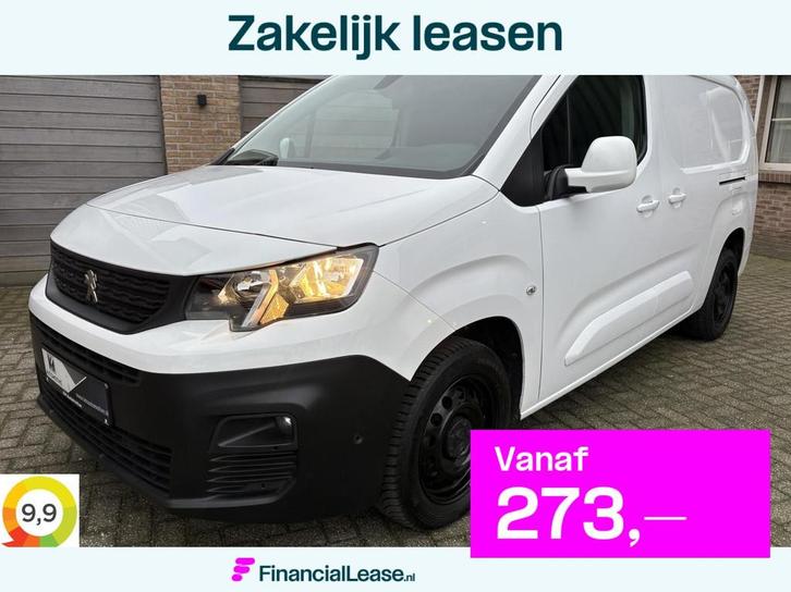 Peugeot Partner L2 1.5 BlueHDI 130pk|Automaat|2 Schuifdeuren, Auto's, Bestelauto's, Bedrijf, Lease, Financial lease, ABS, Achteruitrijcamera