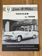 Studebaker 1958 Taxicab brochure, Verzenden, Zo goed als nieuw, Overige merken