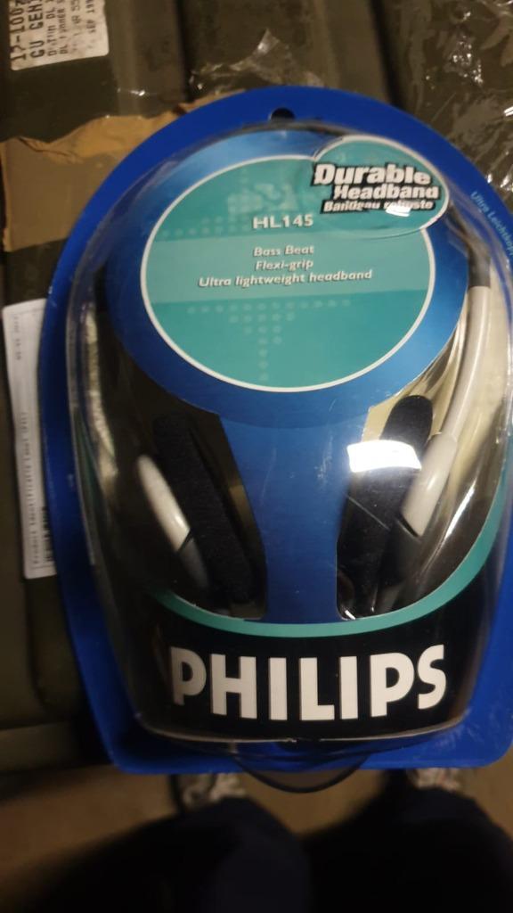Partij 23x NIEUWE Philips headphones SBC HL145, Audio, Tv en Foto, Koptelefoons, Nieuw, Op oor (supra aural), Philips, Surround
