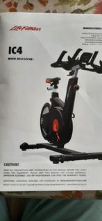 Spinnig bike LifeFitness IC4, Sport en Fitness, Ophalen, Metaal, Spinningfiets