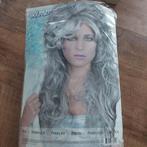 Grijze Pruik - Perfect voor Carnaval of Themafeest, Carnaval, Boland, Ophalen of Verzenden, Zo goed als nieuw