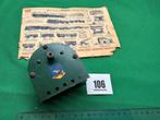 106 Marklin jaren 40 blaadje/catalogus Meccano motor M.S, Wisselstroom, Gebruikt, Märklin, Boek, Tijdschrift of Catalogus
