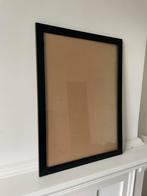 Zwarte fotolijst 62x84 cm, Ophalen of Verzenden, Zo goed als nieuw