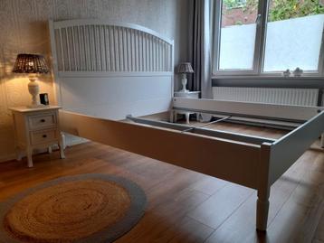 Ikea bedframe wit Tyssedal 180x200 - afbeelding 7