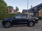 Volkswagen Amarok 3.0 TDI 4Motion Plus Cab Highline. Keurig!, Auto's, Volkswagen, Automaat, Gebruikt, Zwart, Leder