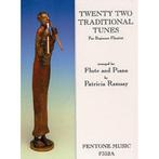 twenty two traditional tunes Dwarsfluit, Ophalen of Verzenden, Nieuw, Les of Cursus, Piano