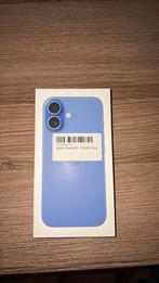iPhone 16 blauw 128gb 100%, Ophalen of Verzenden