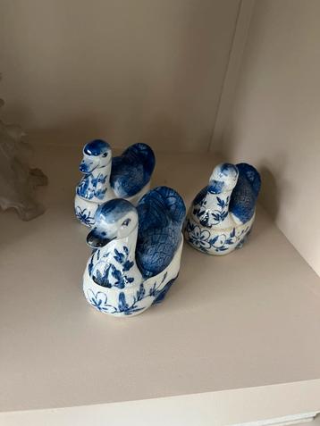Blauwe Eendjes - Set van 3 beschikbaar voor biedingen