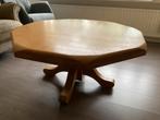 Licht eiken salontafel, Ophalen, 50 tot 100 cm, 50 tot 75 cm, Eikenhout