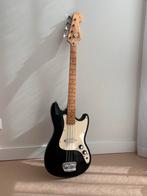 Squier Bronco Bass - Short Scale - Zwart/Wit, Ophalen, Gebruikt, Elektrisch