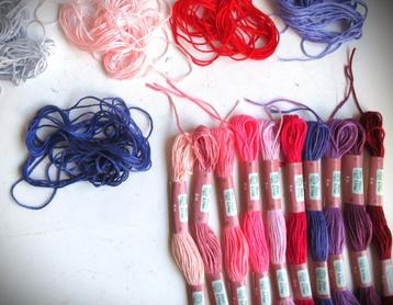 Allison & Mae borduurgaren~10 strengen~Pastel kleuren beschikbaar voor biedingen
