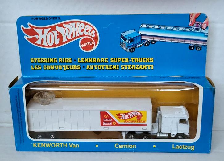 Hotwheels Steering Rigs Kenworth Vrachtwagen MIB France, Hobby en Vrije tijd, Modelauto's | Overige schalen, Nieuw, Bus of Vrachtwagen