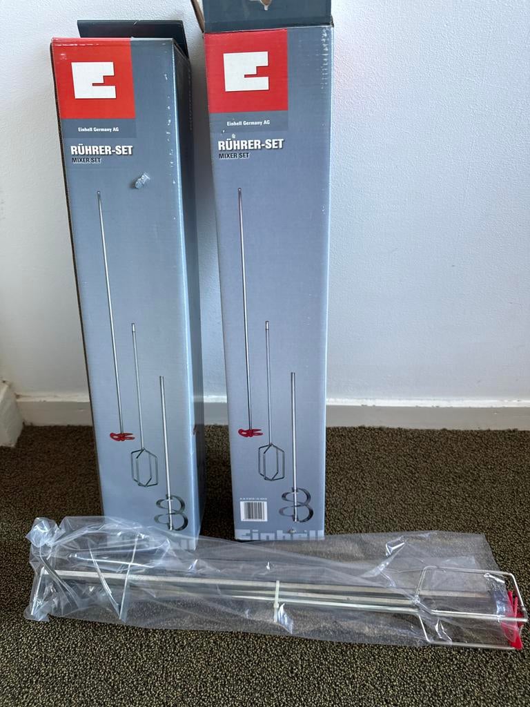 2 sets einhell mixers., Ophalen of Verzenden, Nieuw