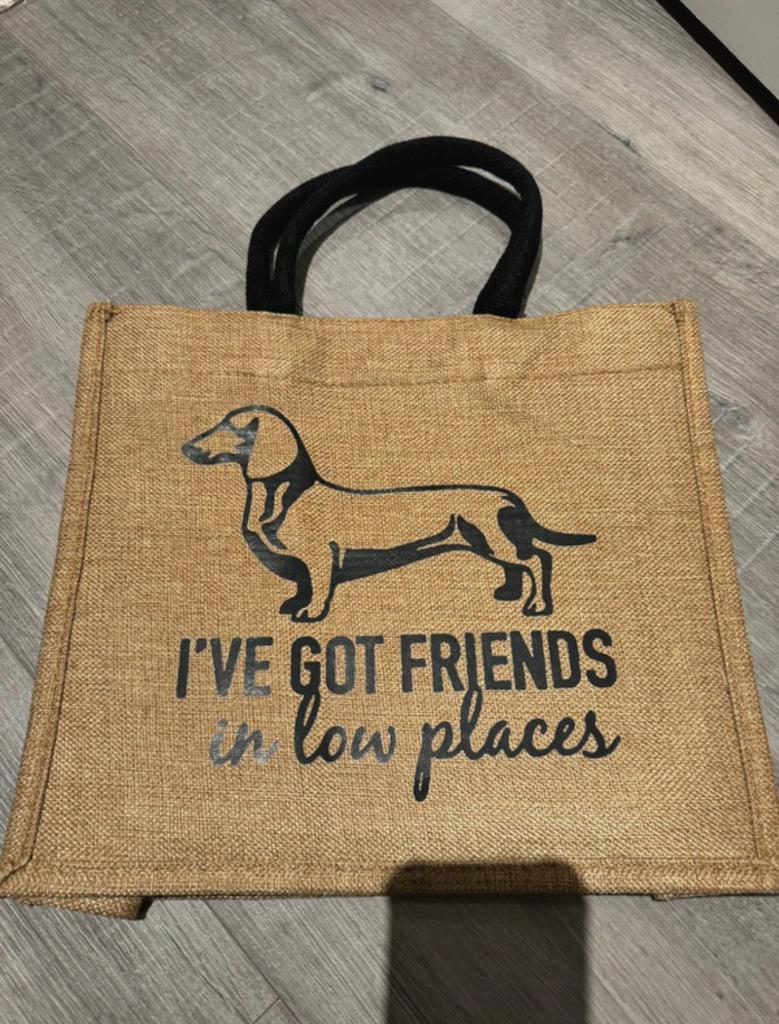 Teckel tas, Ophalen of Verzenden, Zo goed als nieuw, 30 cm of meer, Minder dan 35 cm