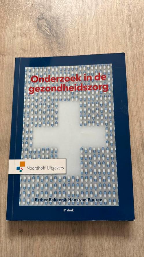 Esther Bakker - Onderzoek in de gezondheidszorg, Boeken, Gezondheid, Dieet en Voeding, Zo goed als nieuw, Dieet en Voeding, Verzenden