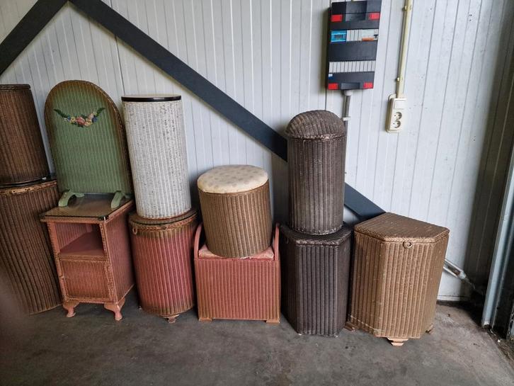 Grote collectie Lloyd Loom, Huis en Inrichting, Woonaccessoires | Overige, Gebruikt, Ophalen