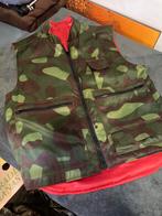 Gevoerde jacht bodywarmer Finse camouflage Rood, Ophalen of Verzenden, Maat 48/50 (M), Rood