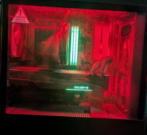 HIGH END GAMING PC, Computers en Software, Desktop Pc's, Zo goed als nieuw, 4 Ghz of meer, SSD, 32 GB, Met videokaart, Gaming