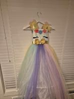 Carnavalsjurk - Unicorn Prinsessenjurk 4-5 jaar, Ophalen of Verzenden, Zo goed als nieuw, 110 t/m 116, Meisje