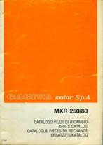 ONDERDELENBOEK CAGIVA MXR 250 (MY.1980), Motoren, Handleidingen en Instructieboekjes, Ducati
