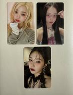 aespa winter red velvet joy ive wonyoung pcs, Ophalen of Verzenden, Zo goed als nieuw, Foto of Kaart