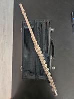 Yamaha dwarsfluit, Ophalen of Verzenden, Zo goed als nieuw, Dwarsfluit, Met koffer of tas