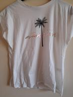Shirt XXL wit palmboom, Shirt of Top, Ophalen of Verzenden, Wit, Zo goed als nieuw