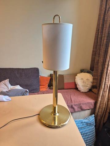 Vintage vloerlamp goud messing  beschikbaar voor biedingen