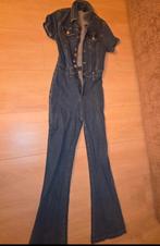 Spijker Jumpsuit Maat M - Extra Knoopjes!, Ophalen of Verzenden, Gedragen, Maat 38/40 (M), Blauw