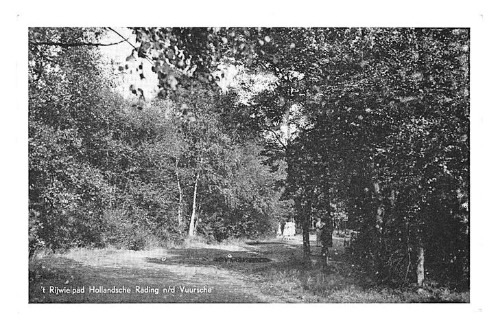 978853 Rijwielpad Hollandsche Rading n d Vuursche Utr 1954, Verzamelen, Ansichtkaarten | Nederland, Gelopen, Utrecht, Ophalen of Verzenden