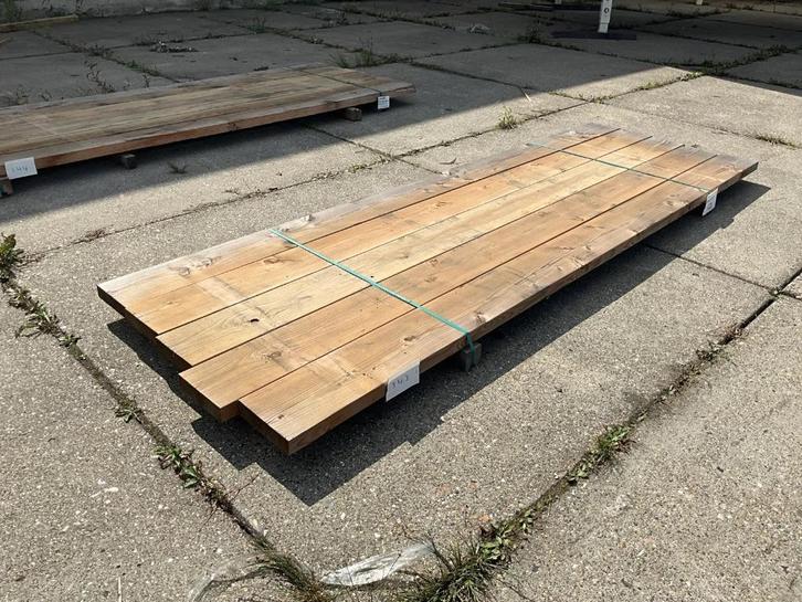 Douglas plank geschaafd – 3000x195x45 mm – 5 stuks, Doe-het-zelf en Verbouw, Hout en Planken, Nieuw, Plank, Overige houtsoorten