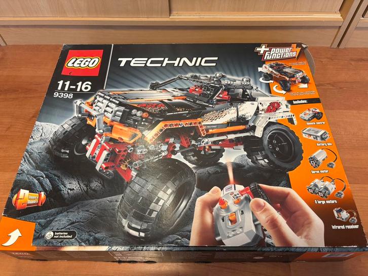 Lego Technic 9398 4x4 Crawler, Kinderen en Baby's, Speelgoed | Duplo en Lego, Zo goed als nieuw, Lego, Complete set, Ophalen