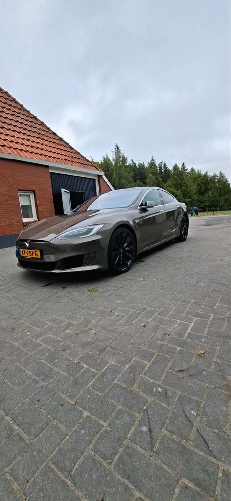 Tesla Model S 2016 Titanium, Gratis Laden!!, Auto's, Tesla, Bedrijf, Model S, ABS, Achteruitrijcamera, Adaptieve lichten, Airbags