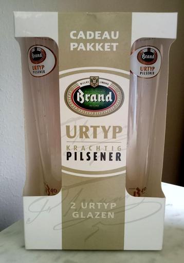CADEAU-PAKKET BRAND URTYPE GLAZEN. beschikbaar voor biedingen