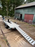 Geremde en geveerde motoraanhanger, Auto diversen, Aanhangers en Bagagewagens, Ophalen, Zo goed als nieuw
