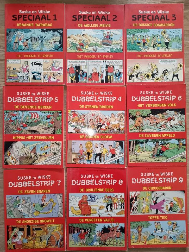 31x Speciale uitgaven Suske en Wiske, Boeken, Stripboeken, Gelezen, Meerdere stripboeken, Ophalen of Verzenden