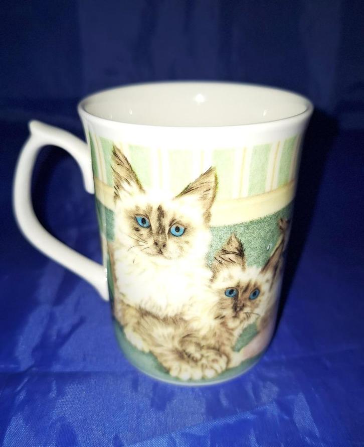 Duchess "Pillowtalk" katten beker met oor,, Huis en Inrichting, Keuken | Servies, Zo goed als nieuw, Kop(pen) en/of Schotel(s)