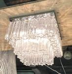 Zeer zeldzame Glashütte Limburg design lamp, Ophalen of Verzenden, Zo goed als nieuw, Glas, Vintage design glashutte modern